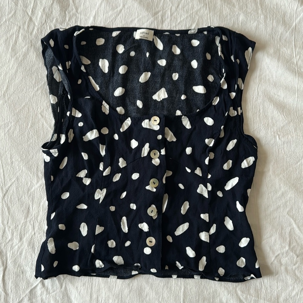 Wilfred Cap Sleeve Top